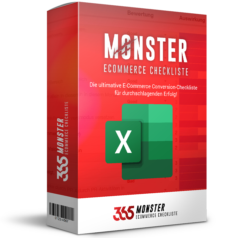 Monster eCommerce Checkliste